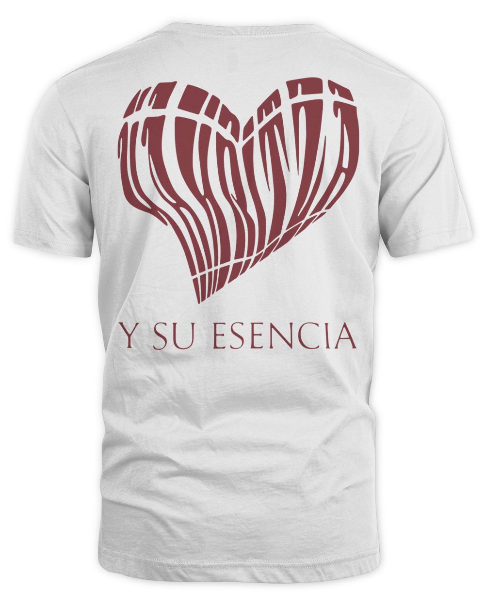 Yaritza Y Su Esencia Merch Heart Logo Shirt Unisex Standard T-Shirt white s
