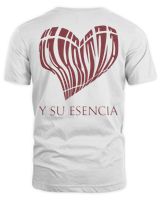 Yaritza Y Su Esencia Merch Heart Logo Shirt Unisex Standard T-Shirt white s
